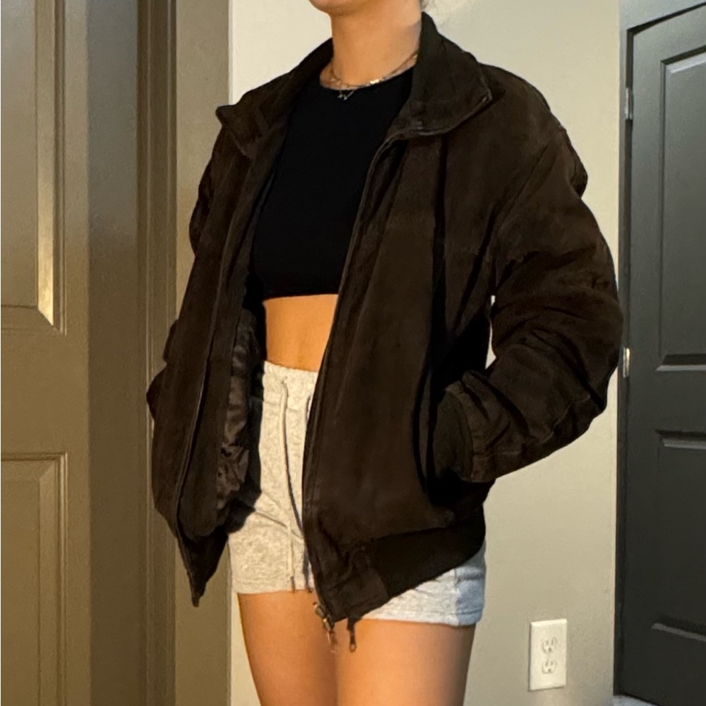 vintage brown jacket